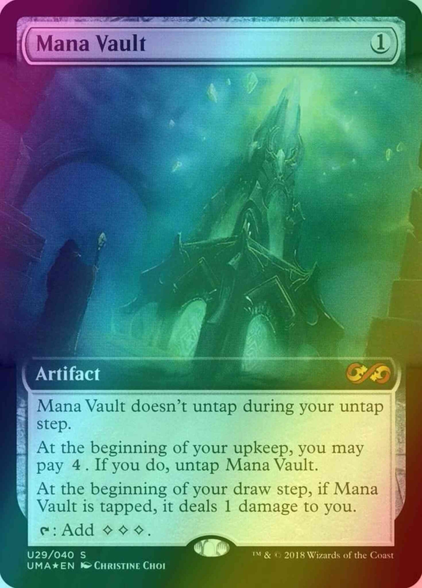 Mana Vault [U29] [Ultimate Box Topper] [Foil]