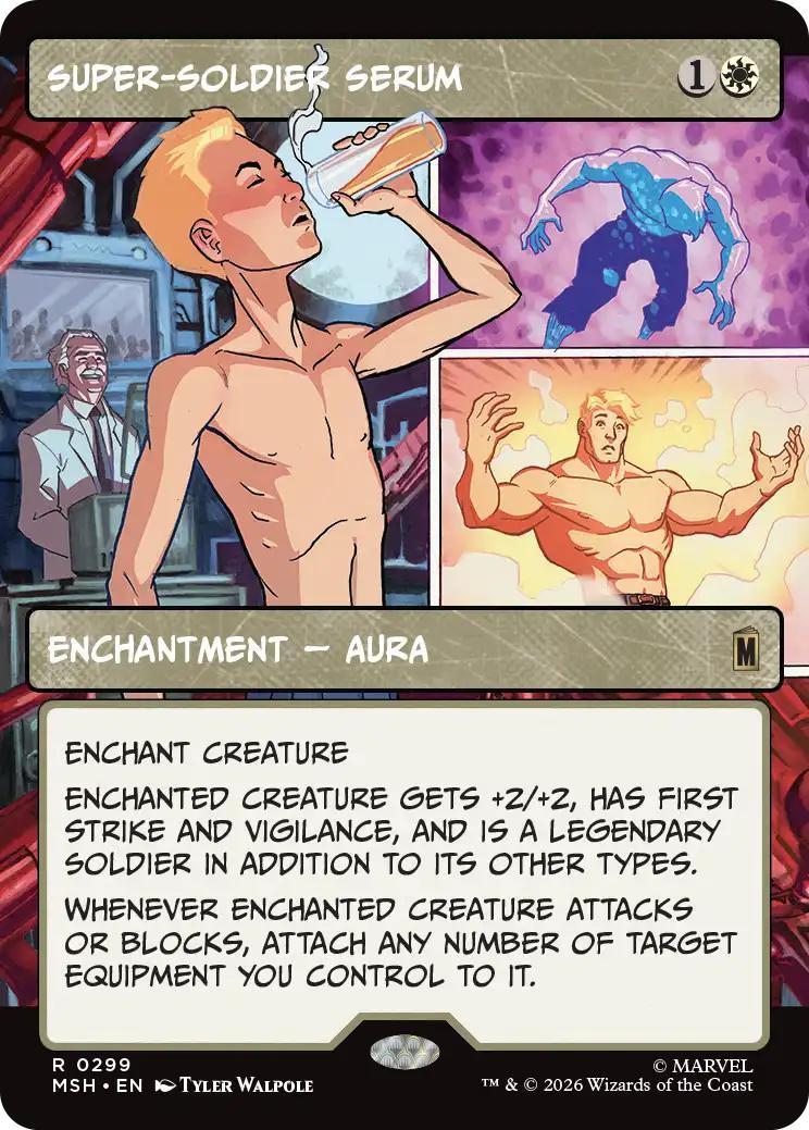 Super-Soldier Serum [299] [Panel Panel Showcase] [Marvel Super Heroes] [Non-Foil]