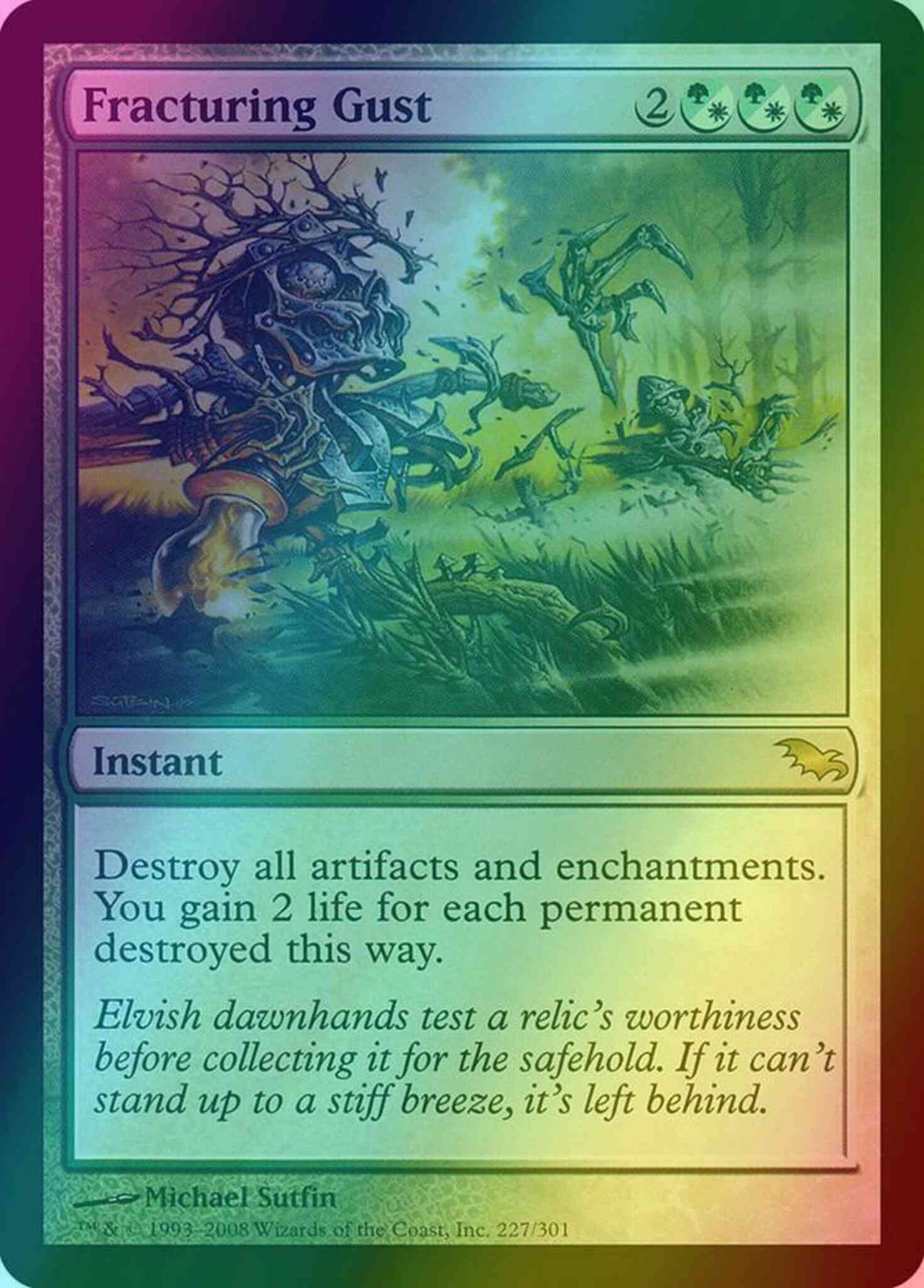 Fracturing Gust [227] [Shadowmoor] [Foil]