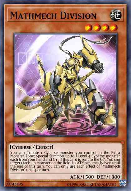 Mathmech Division - MYFI-EN006 - Super Rare - 1st Edition