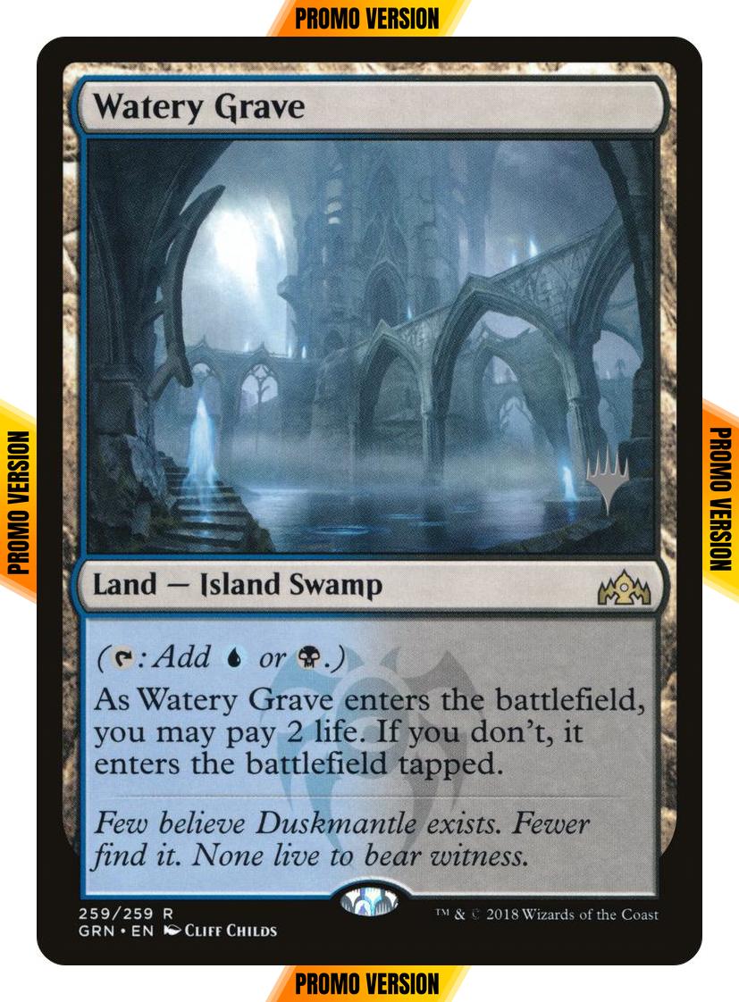 Watery Grave [259p] [Promo Pack] [Guilds of Ravnica Promos] [Non-Foil]