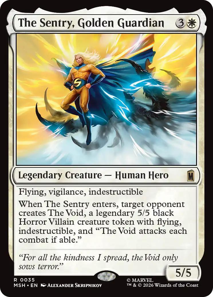 The Sentry, Golden Guardian [35] [Marvel Super Heroes] [Non-Foil]
