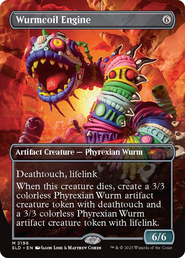 Wurmcoil Engine [2196] [Borderless] [Play-Doh] [Secret Lair Drop] [Non-Foil]