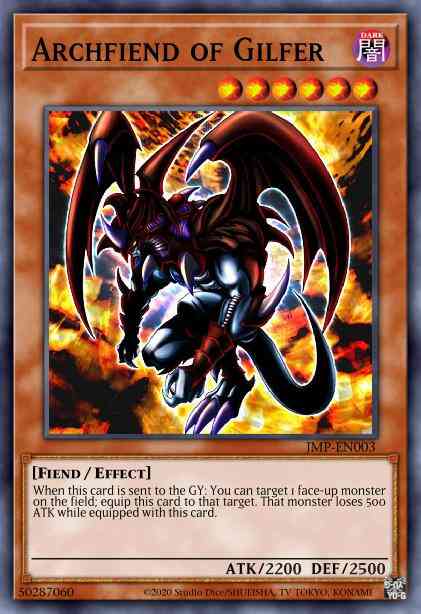 Archfiend of Gilfer - BPW2-EN020 - Super Rare - 1st Edition