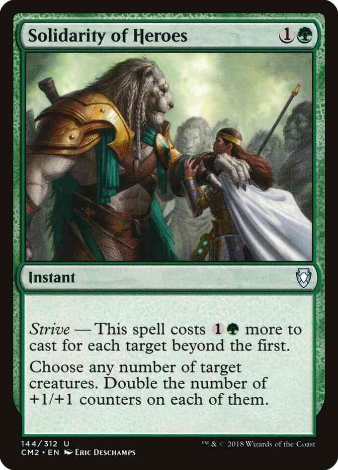 Solidarity of Heroes [144] [Commander Anthology Volume II] [Non-Foil]