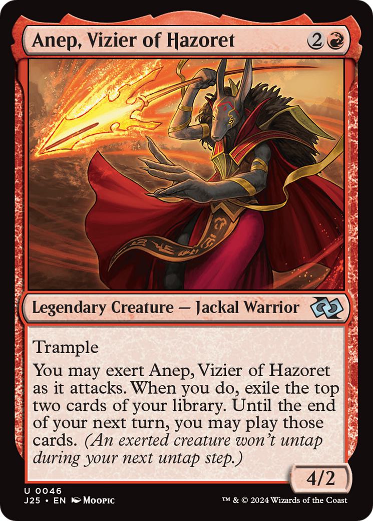 Anep, Vizier of Hazoret [46] [Anime] [Foundations: Jumpstart] [Non-Foil]