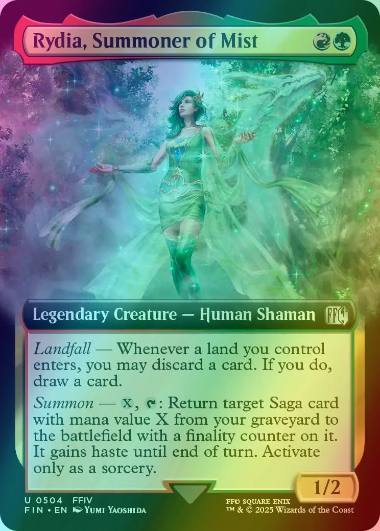 Rydia, Summoner of Mist [504] [Extended Art] [FINAL FANTASY] [Foil]