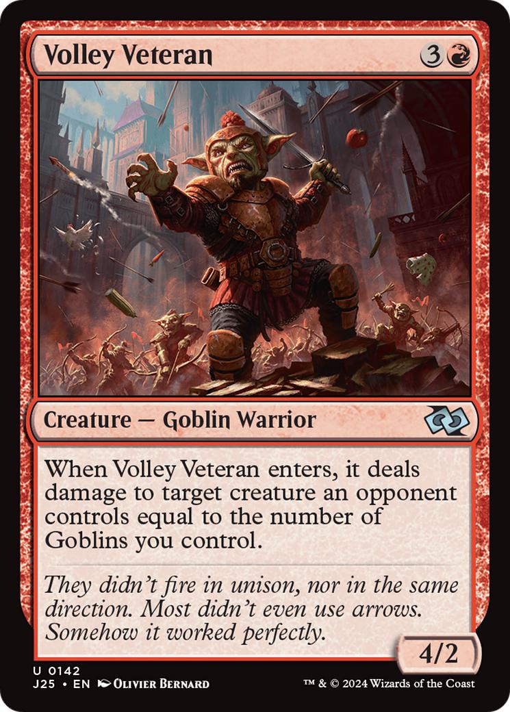 Volley Veteran [142] [Foundations: Jumpstart] [Non-Foil]