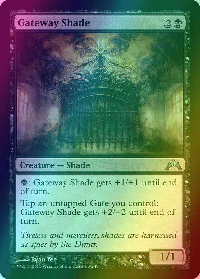 Gateway Shade [65] [Gatecrash] [Foil]