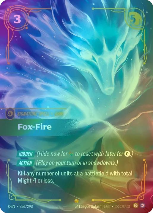 Fox-Fire - 256/298 [Origins] [Foil]