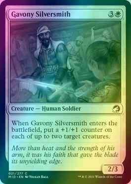 Gavony Silversmith [21] [Innistrad: Midnight Hunt] [Foil]