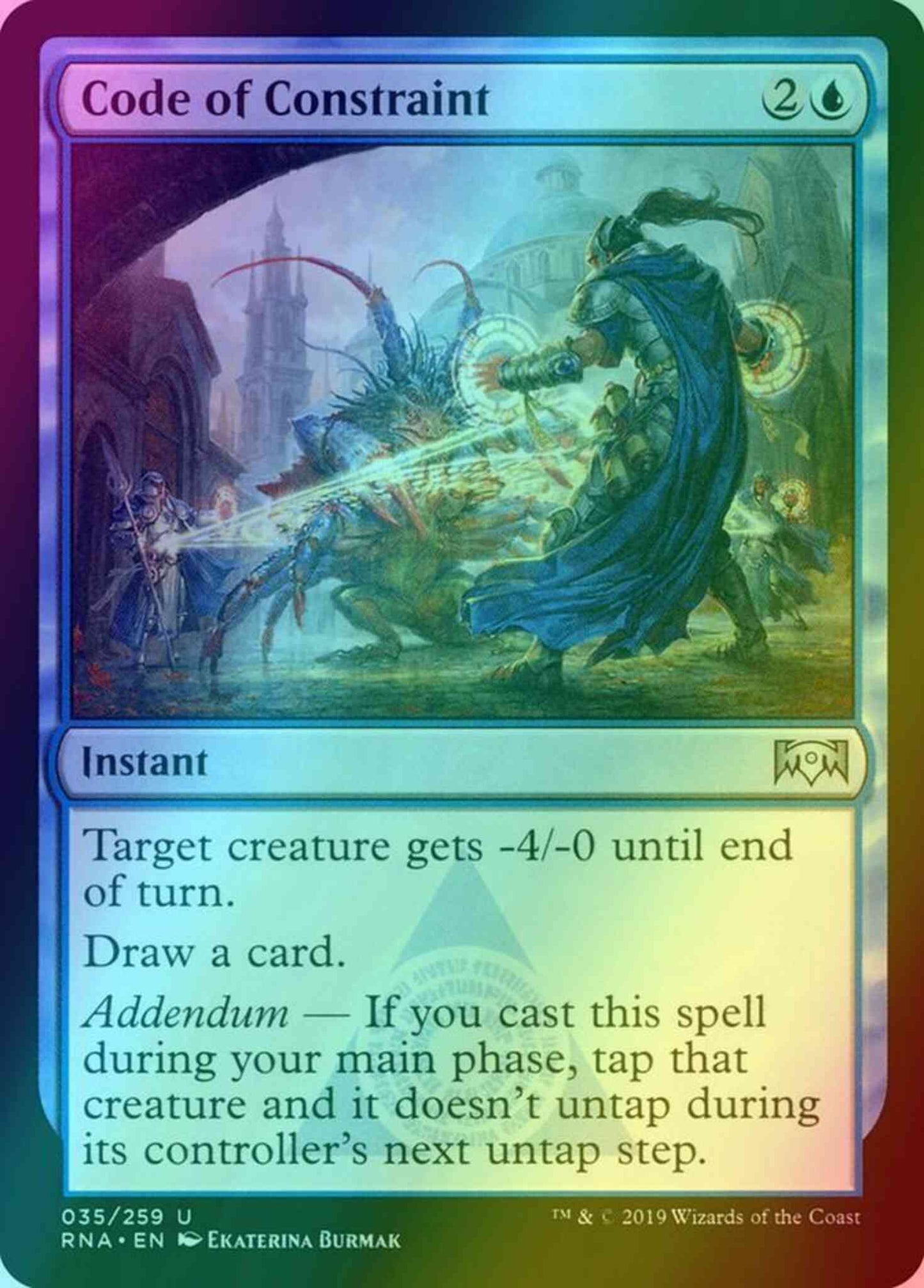 Code of Constraint [35] [Ravnica Allegiance] [Foil]