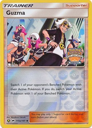 Guzma - 115a/147 - Regional Championships Staff Promo [Reverse Holo]