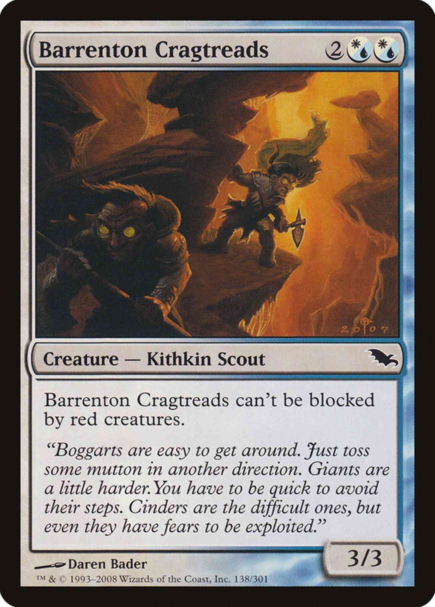 Barrenton Cragtreads [138] [Shadowmoor] [Non-Foil]
