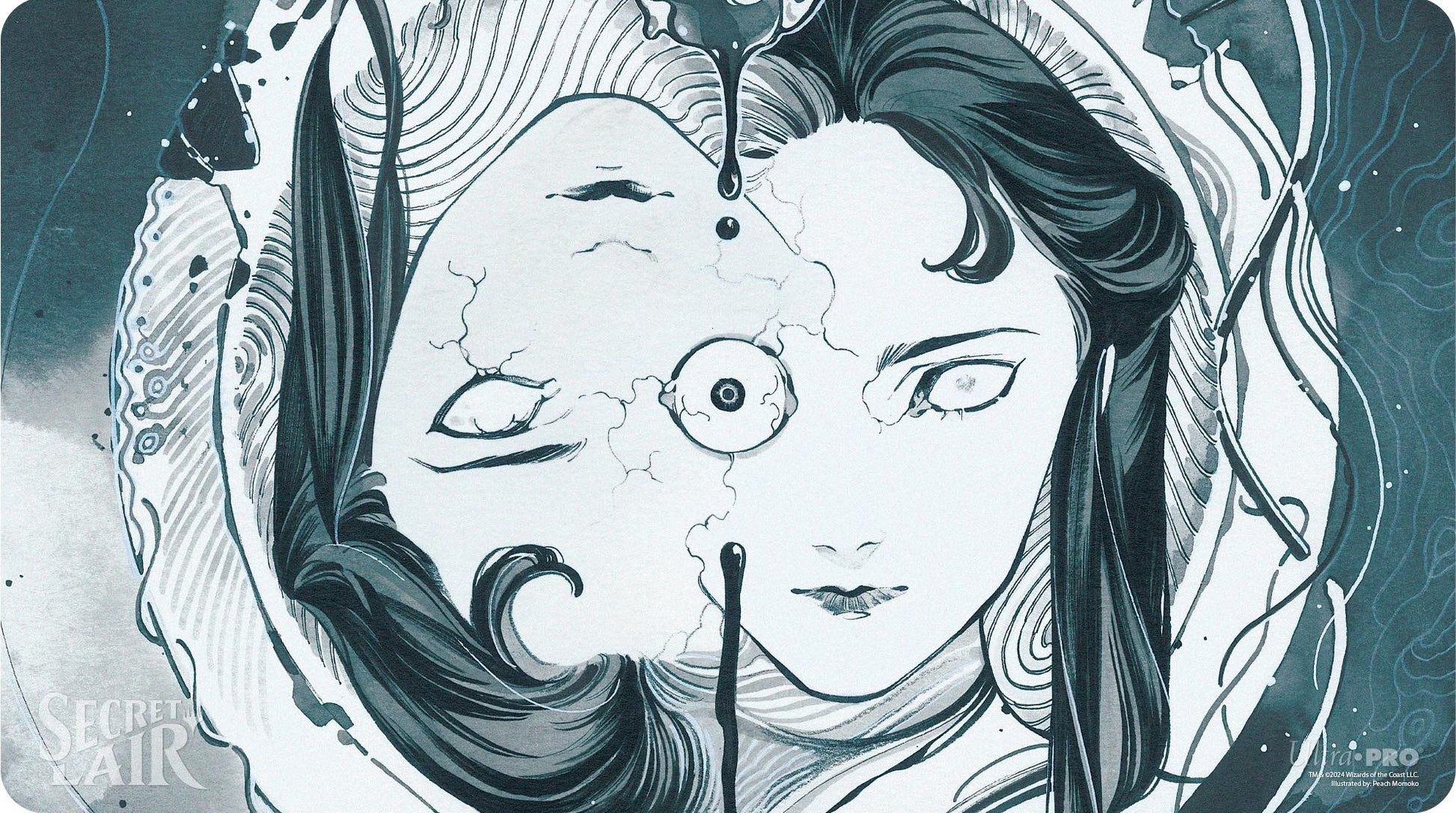Ultra Pro MTG Playmat - Secret Lair Featuring Peach Momoko - Time Siev Face to Face Games Ultra Pro MTG Playmat - Secret Lair Featuring Peach Momoko - Time Siev Face to Face Games