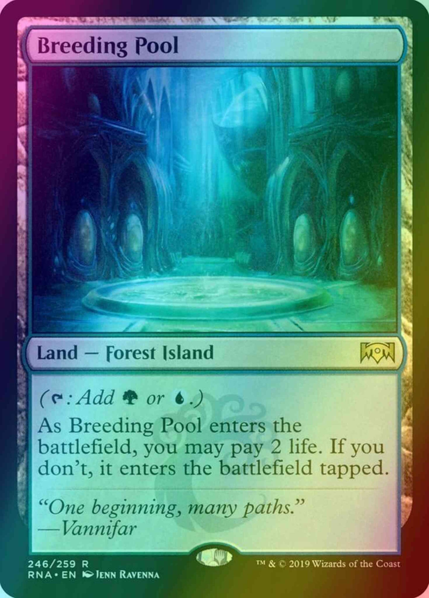 Breeding Pool [246] [Ravnica Allegiance] [Foil]