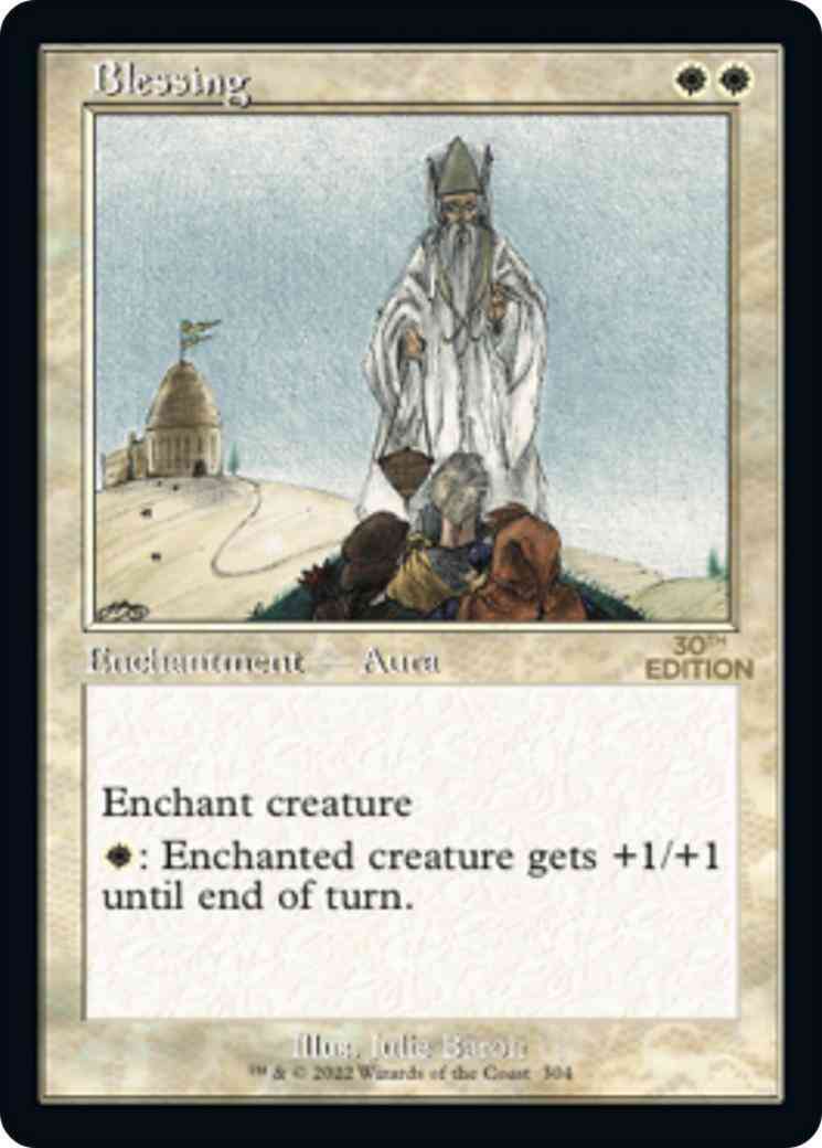 Blessing [304] [Retro Frame] [30th Anniversary Edition] [Non-Foil]