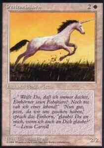 Pearled Unicorn - German [30] [Foreign Black Border: German] [Non-Foil]