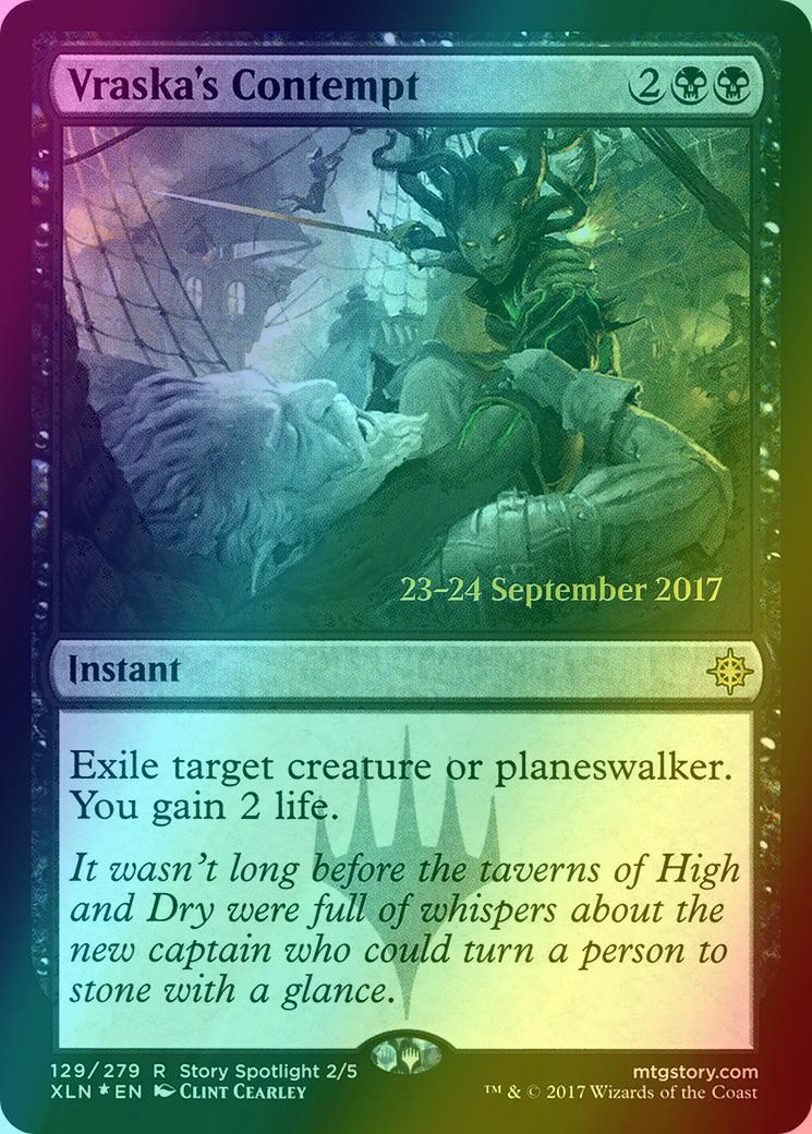 Vraska's Contempt [129s] [Ixalan Promos] [Foil]