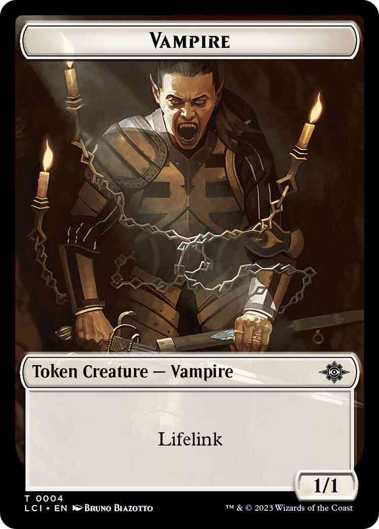 Vampire Token [04] [The Lost Caverns of Ixalan: Tokens] [Non-Foil]