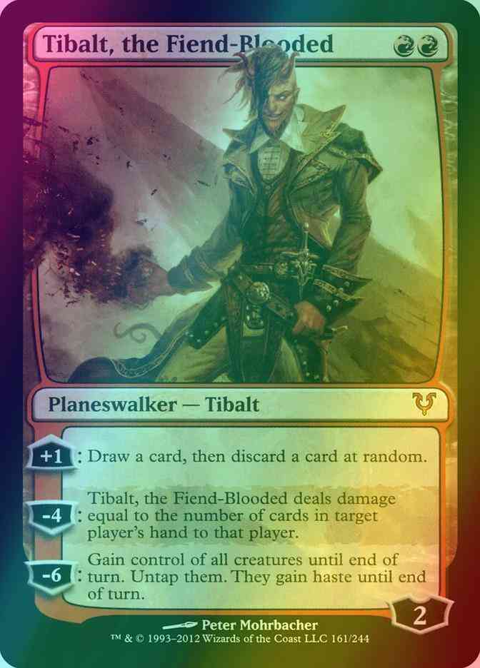 Tibalt, the Fiend-Blooded [161] [Avacyn Restored] [Foil]
