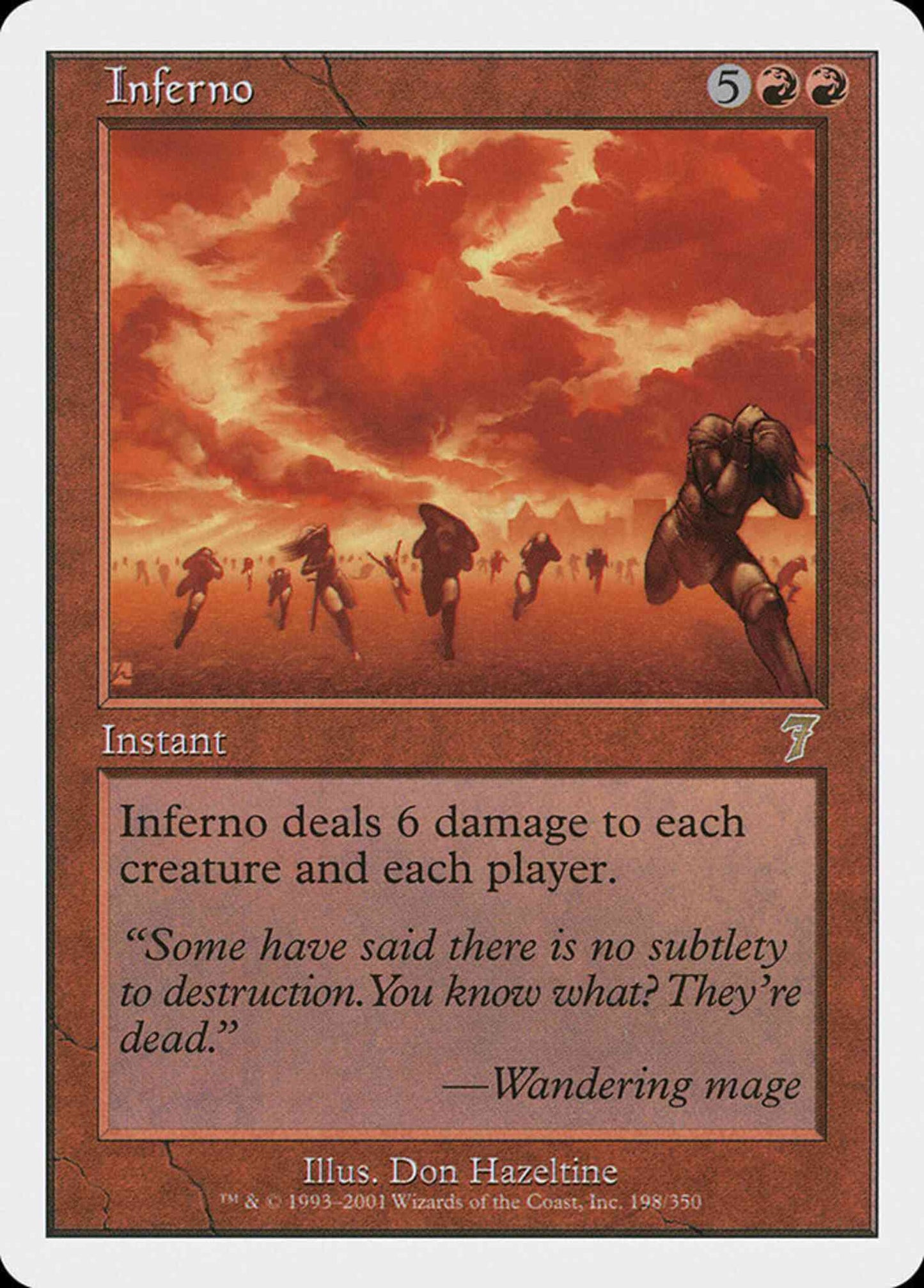 Inferno [198] [Seventh Edition] [Non-Foil]