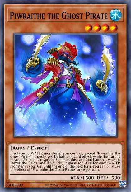 Piwraithe the Ghost Pirate - ETCO-EN000 - Common - 1st Edition