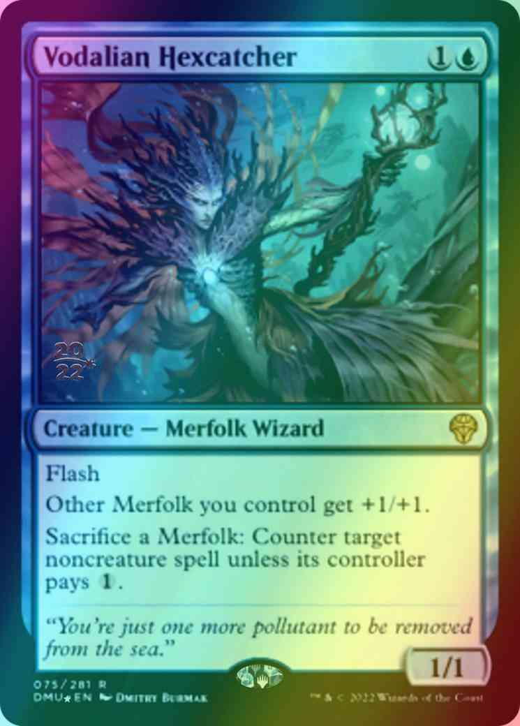 Vodalian Hexcatcher [75s] [Prerelease] [Dominaria United: Promos] [Foil]