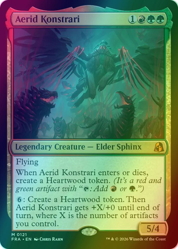 Aerid Konstrari [121] [Reality Fracture] [Foil]