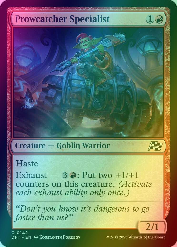 Prowcatcher Specialist [142] [Aetherdrift] [Foil]