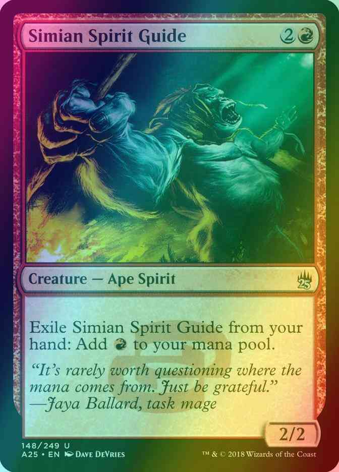 Simian Spirit Guide [148] [Masters 25] [Foil]