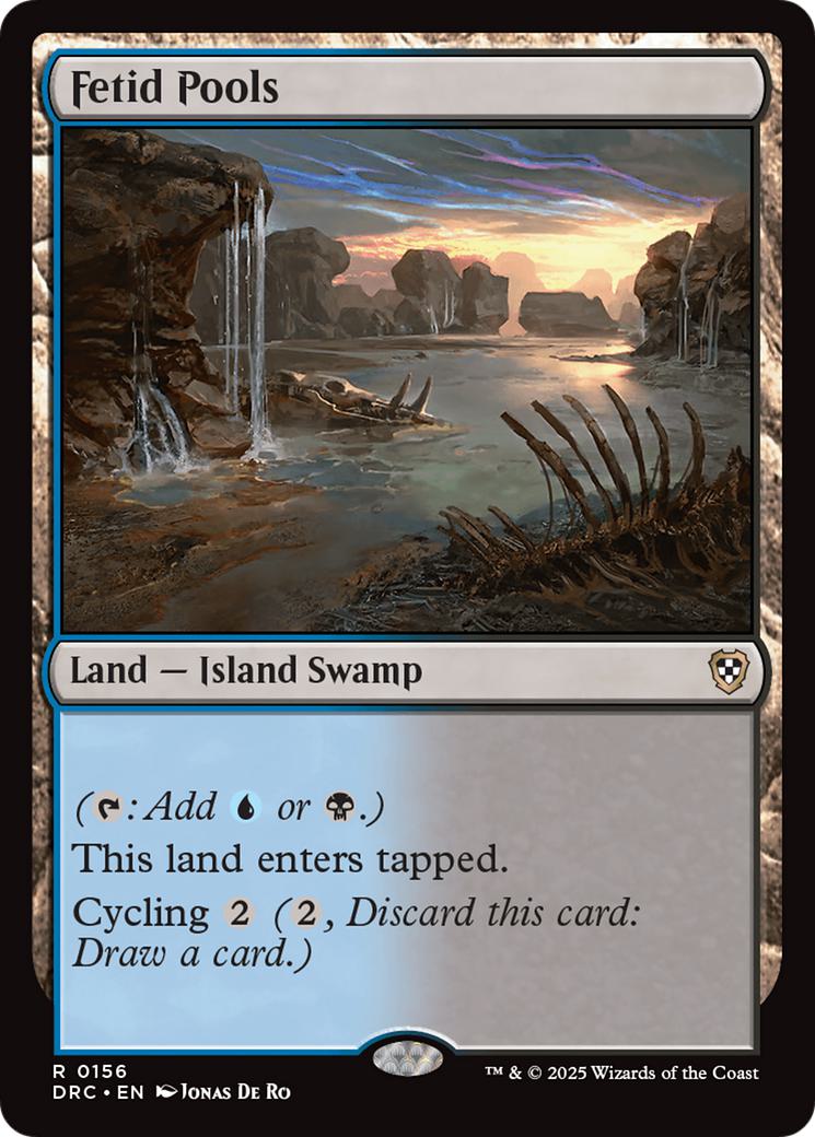 Fetid Pools [156] [Aetherdrift: Commander] [Non-Foil]