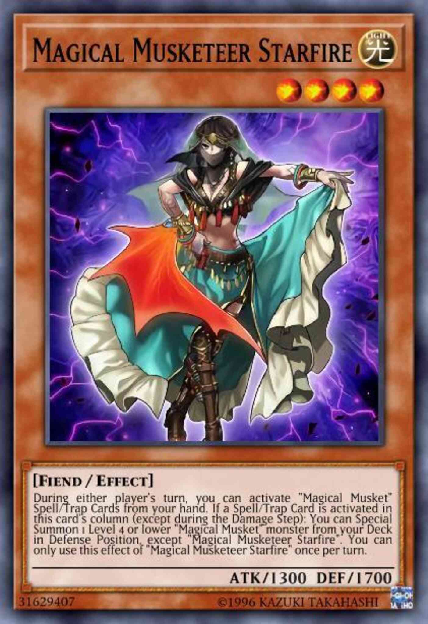 Magical Musketeer Starfire - DUOV-EN072 - Ultra Rare - 1st Edition