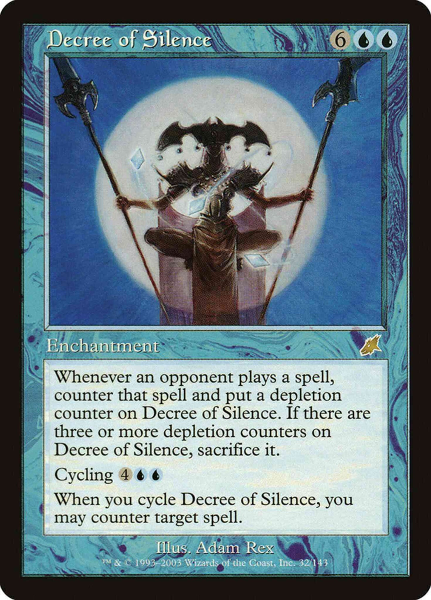 Decree of Silence [32] [Scourge] [Non-Foil]
