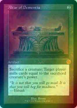 Altar of Dementia [3] [Retro Frame] [The Brothers' War Retro Artifacts] [Foil]