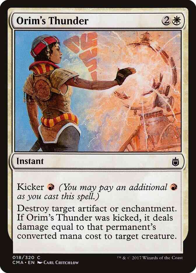 Orim's Thunder [18] [Commander Anthology] [Non-Foil]