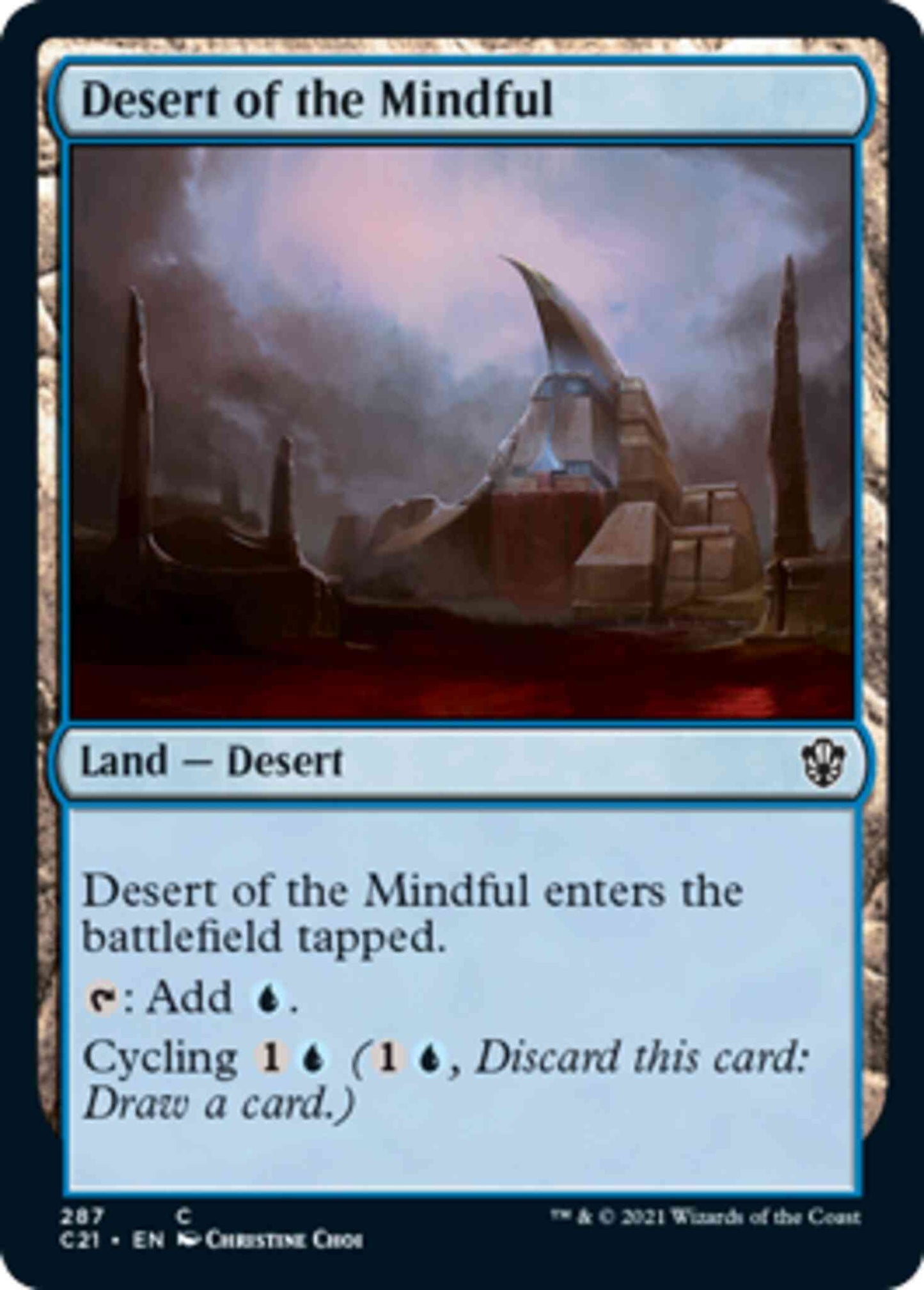 Desert of the Mindful [287] [Commander 2021] [Non-Foil]