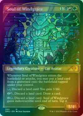 Soul of Windgrace [360] [Stained Glass Showcase] [Dominaria United] [Textured Foil]
