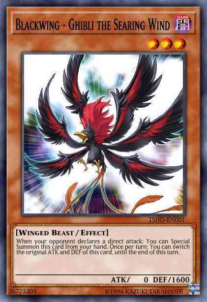 Blackwing - Ghibli the Searing Wind - TSHD-EN001 - Common - Unlimited