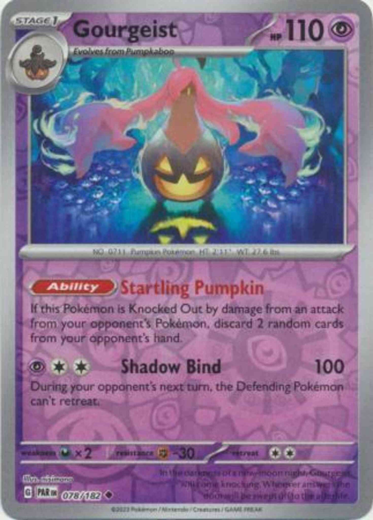 Gourgeist - 078/182 - Uncommon [sv04-078] [Reverse Holo]
