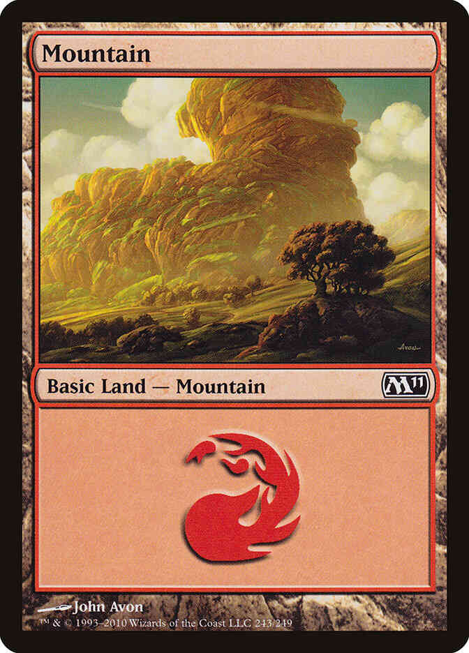 Mountain [243] [Magic 2011] [Non-Foil]