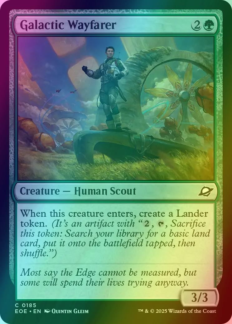 Galactic Wayfarer [185] [Edge of Eternities] [Foil]