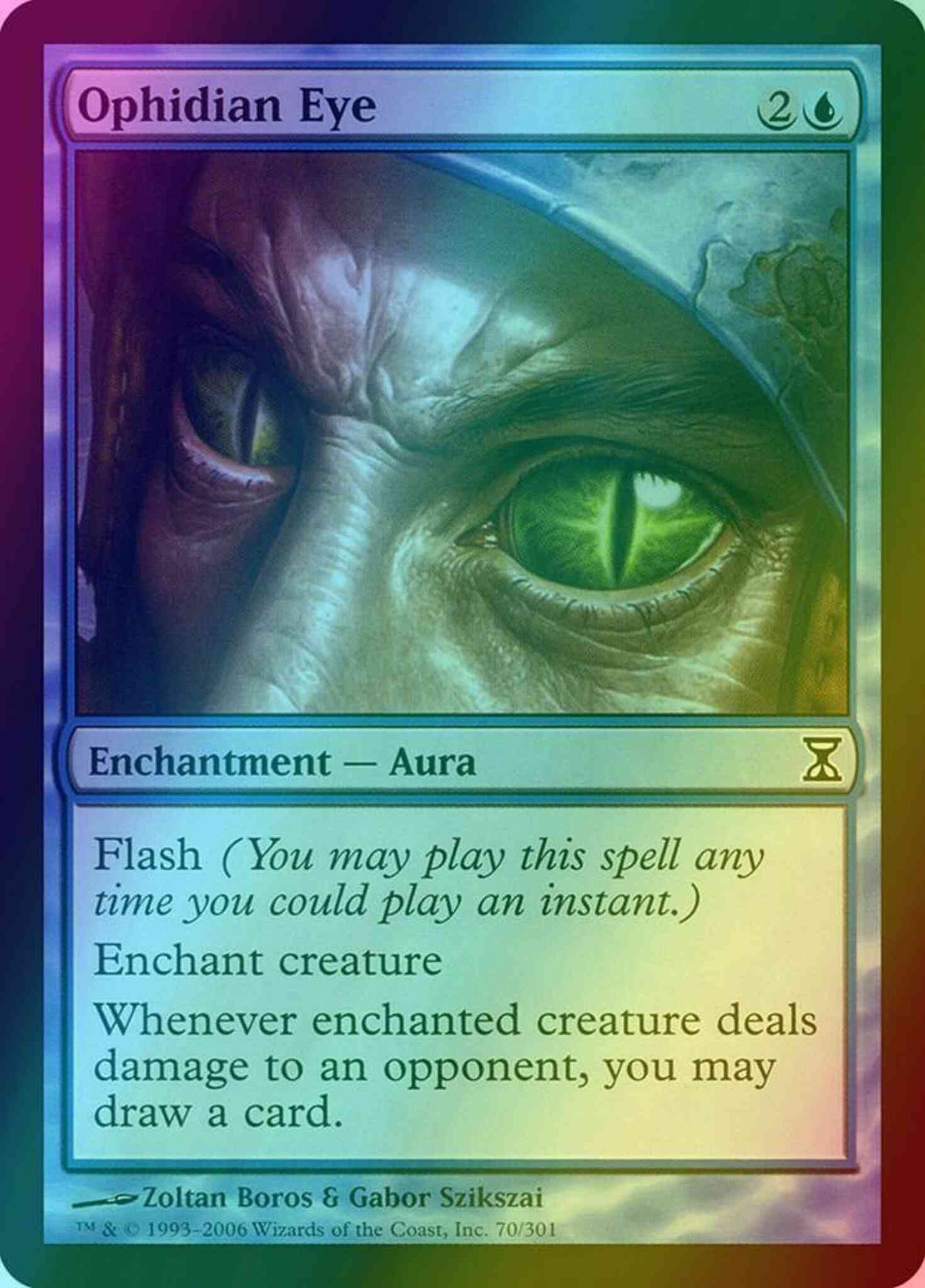 Ophidian Eye [70] [Time Spiral] [Foil]