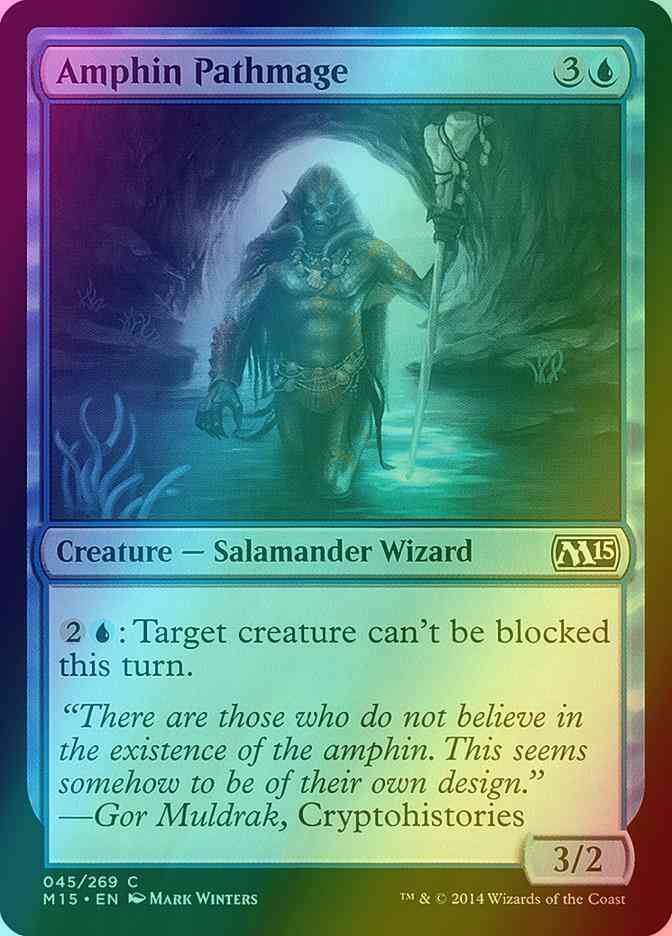 Amphin Pathmage [45] [Magic 2015] [Foil]