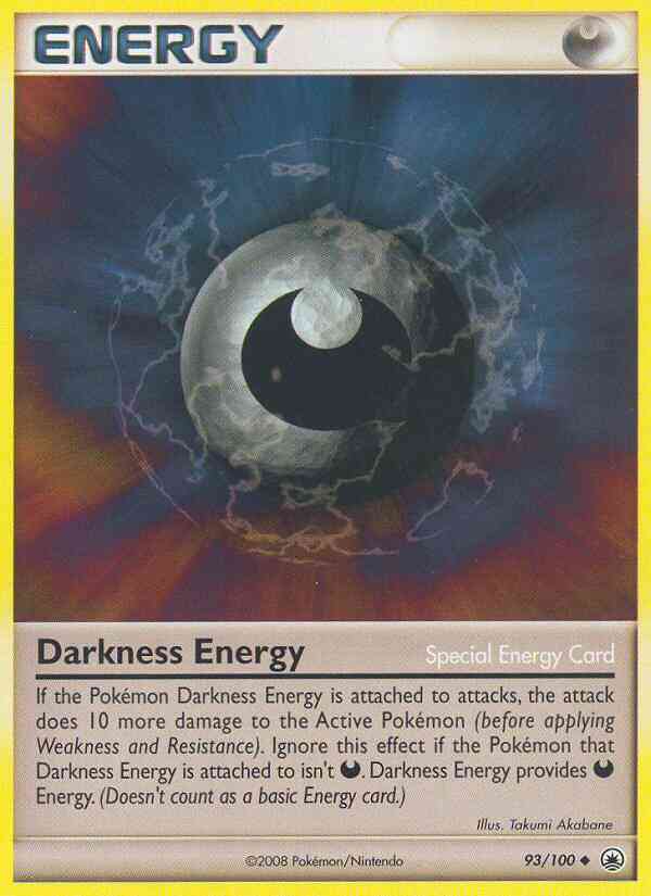 Darkness Energy - 93/100 - Uncommon [dp5-93] [Reverse Holo]