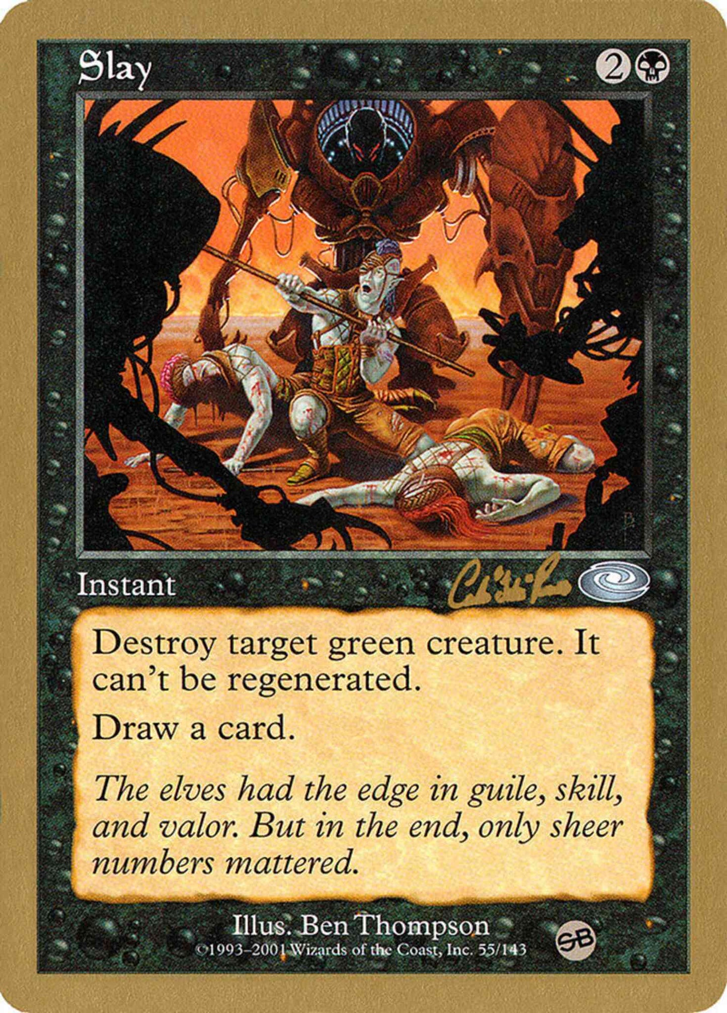 Slay [cr55sb] [World Championship Decks 2002] [Non-Foil]