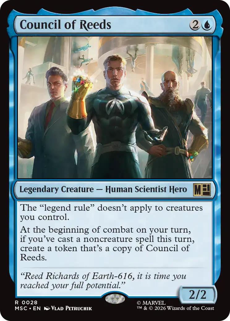 Council of Reeds [28] [Marvel Super Heroes: Commander] [Non-Foil]