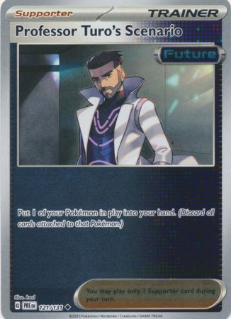 Professor Turo's Scenario - 121/131 - Uncommon [sv085-121] [Reverse Holo]