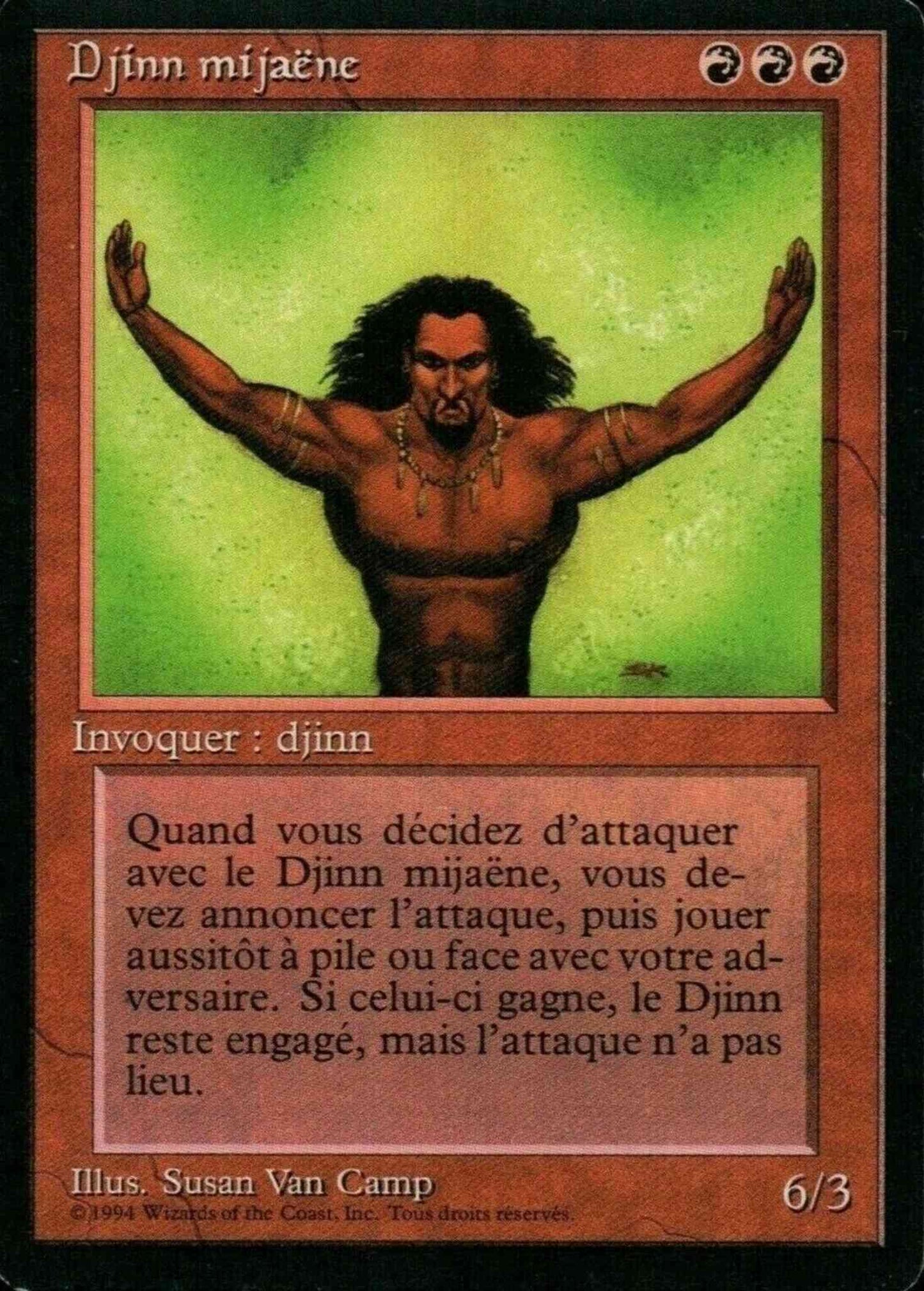 Mijae Djinn - French [166] [Foreign Black Border: French] [Non-Foil]