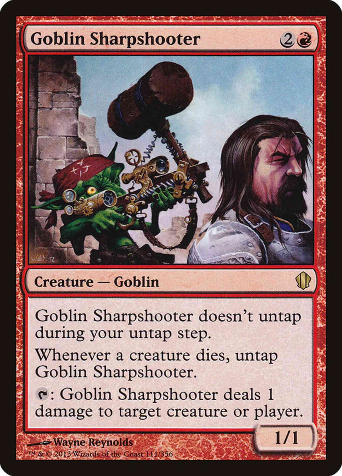 Goblin Sharpshooter [111] [Commander 2013] [Non-Foil]